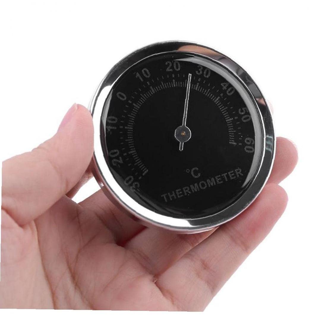 Orologio Da Auto Luminoso, Al Quarzo, Resistente Alle Alte Temperature Igrometro Termometro Orologio Da Auto Classico Analogico Al Quarzo