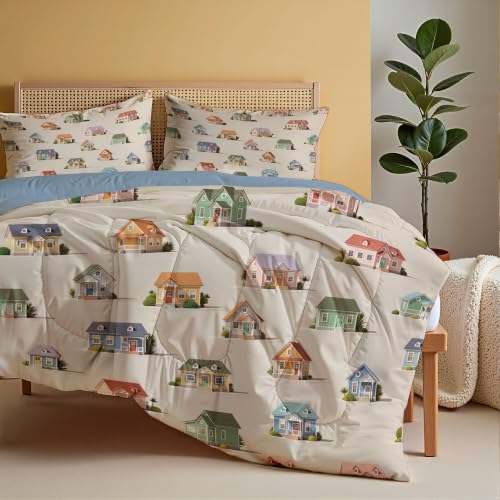 Edredón nórdico estilo cabaña 4 estaciones para noches de descanso suave 5