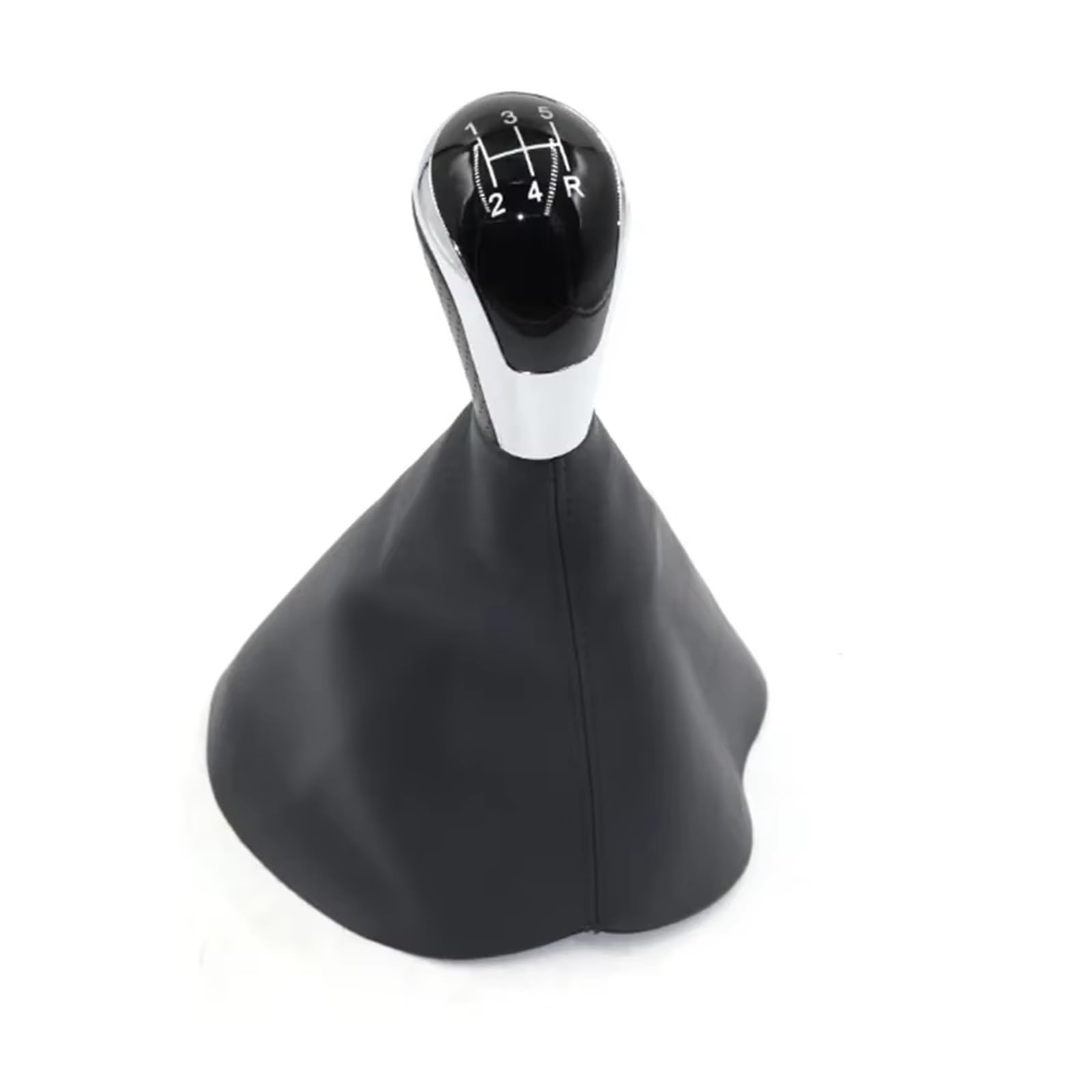 OUVECR Car Shift Gear Knob Handle for Geely for Emgrand X7 5 Speed Manual Pu Leather Car Shift Gear Knob Lever Gaitor Boot Cover Gear Shift Cover