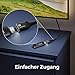deleyCON 3,0m 8K HDMI 2.1 Verlängerungskabel - für TV, Monitor, PS4, PS5, Xbox, Dolby Atmos Soundbar eARC HDR10+ 48Gbps Kabel Verlängerung Kupplung Adapter - 8K@60Hz, 4K@120Hz/144Hz, 2K@240Hz