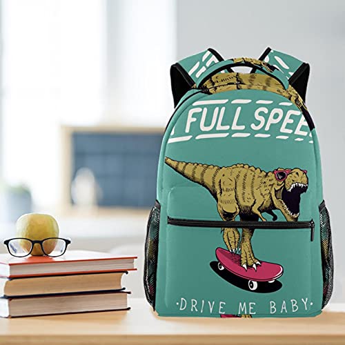 Sac à dos d'école bleu avec compartiment pour ordinateur portable - 6