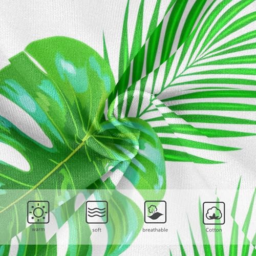 Pattern Girls Underwear Toddler 2t Cotton Girl Panties Cute Tropical Monstera Palm Leaves Green Kids Undies Briefs3