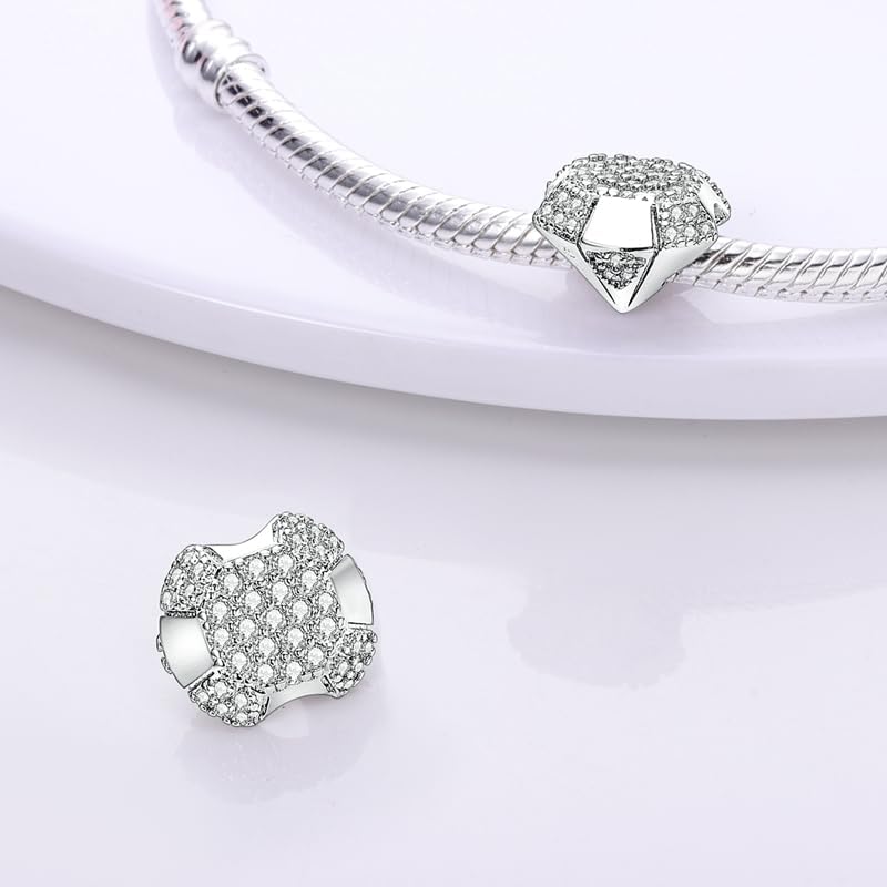 Queen Happy Birthday Hot Air Balloon Family Puppy Charm 925 Sterling Silver Charms for Bracelets and Necklaces Mother's Day Charms for Women - Image 4