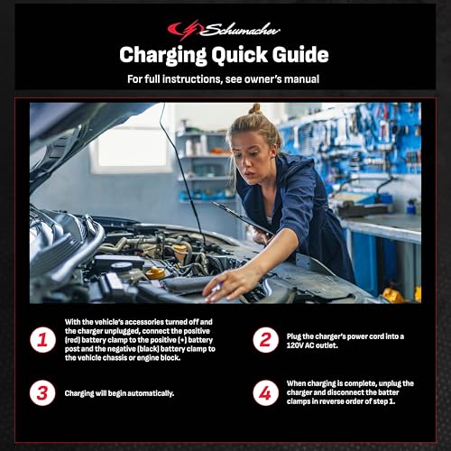 Schumacher SP1296 Fully Automatic Battery Charger And Maintainer thumb #4