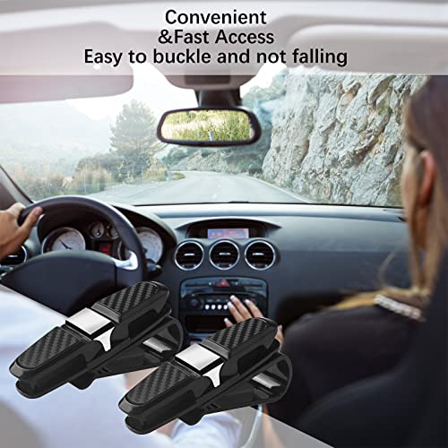 Porta Occhiali da Sole Auto,Portaocchiali Auto,2