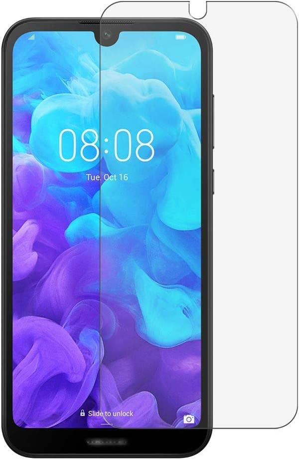 PhoneThrone [1 Pezzi Vetro Temperato per HUAWEI Y5 2019, Pellicola Protettiva Anti Graffio, Anti-Impronte, Senza Bolle, Durezza 9H, 0,30mm Ultra Trasparente, Resistente