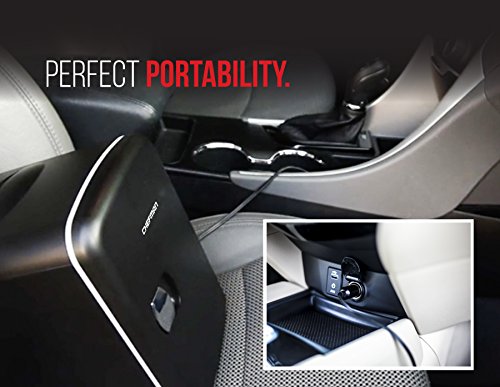 Chefman Mini Portable Black Personal Fridge Cools Or Heats And Provides Compact Storage For Skincare, Snacks, Or 6 12Oz Cans W/A Lightweight 4-Liter Capacity To Take On The Go #TOP6