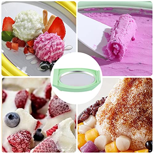 MNJR Gerollte Eismaschine, DIY Eiscreme Rollen Machine, EIS Teppanyaki Platten, Ice Rolls Platte Machine, Eisplatte zum… – Bild 6