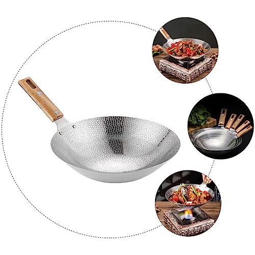 Portable Stainless Steel Cookware Set for Chinese Wok Stove and Frying Pan