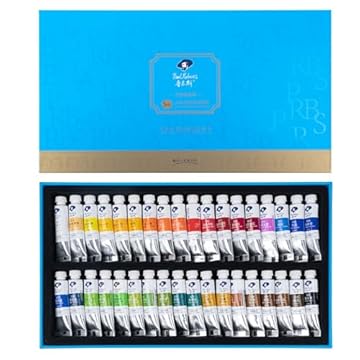 Paul Rubens Watercolour Paint Set, 36 Vibrant Colour 5ml/Tube - Highly Pigmented & Non-toxic, Prefect for Beginner, Hobbyist and Student