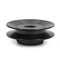 Vista 28 de AK30-5/8 pulgadas perforadas poleas de banda de ranura única 3.0 "OD 5/8" Bore V-Belt polea polea de correa de hierro fundido para correa en V