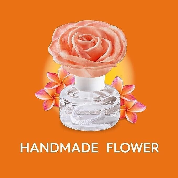 Miniatura 4 de Renuzit - Difusor de fragancia de flores aromáticas para regalo, flor hecha a mano, infundida con aceites esenciales, difusor pequeño decorativo,