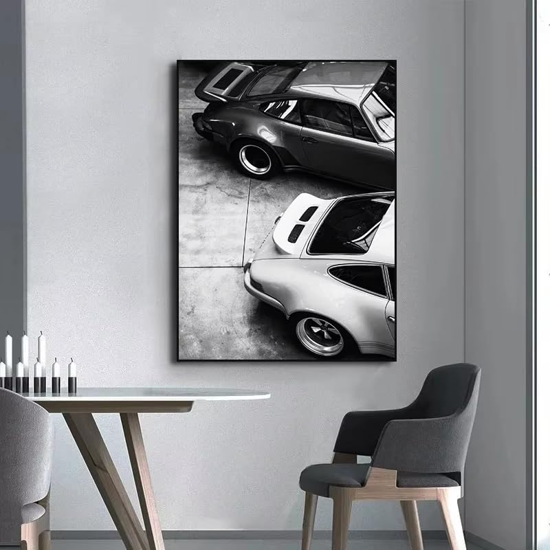 Tableau voiture de luxe HD style chic déco épurée 70x90