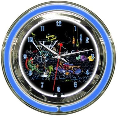 Lounge Lizard Clock (14 in.)