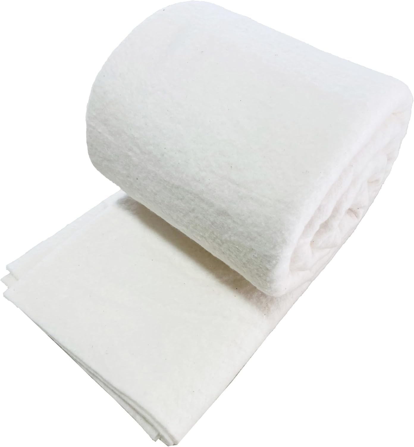 LUMANSUO 200GSM Crib Natural Cotton Quilt Batting for Quilting (45"x60")-image-13