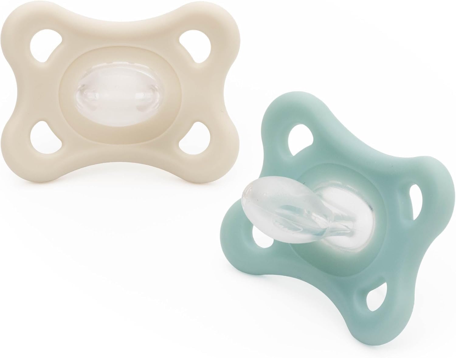 MAM Comfort Dummies, 3-12M, 2 Pack, Orthodontic Design, Unisex