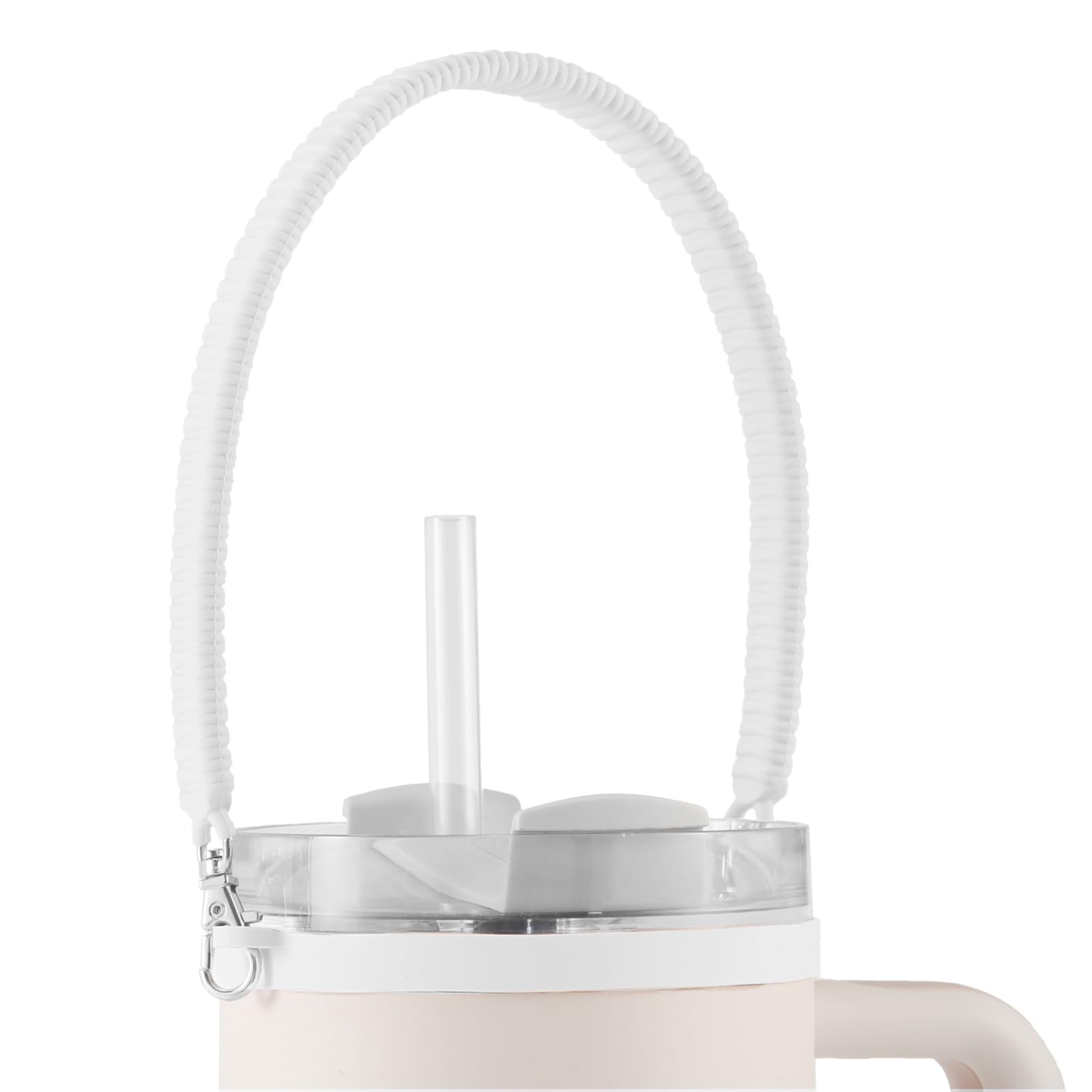 Poignée Silicone Pour Bouteille D’Eau – Accessoire De Transport Mains Libres, Longueur 40 Cm, 5 Couleurs