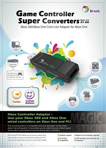 Amazon Xbox360のコントローラーがxbox Oneで使える Brook変換アダプター Xbox 360 To Xbox One Super Converter Cxd 並行輸入品 ゲーム
