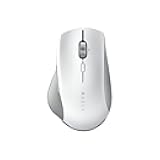 Razer ProClick White Ergonomic Mouse, Wireless Bluetooth Compatibility with PC or Mac, Multi-Device Connectivity, Comfort Contour Design, 8 Programmable Buttons