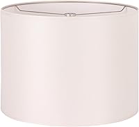 Vista 28 de Wellmet Pantalla de Lino de 14 pulgadas de Diámetro, 17 pulgadas de Alto, Requiere Ensamblaje para Lámpara de Mesa, Lámpara de Mesita de Noche