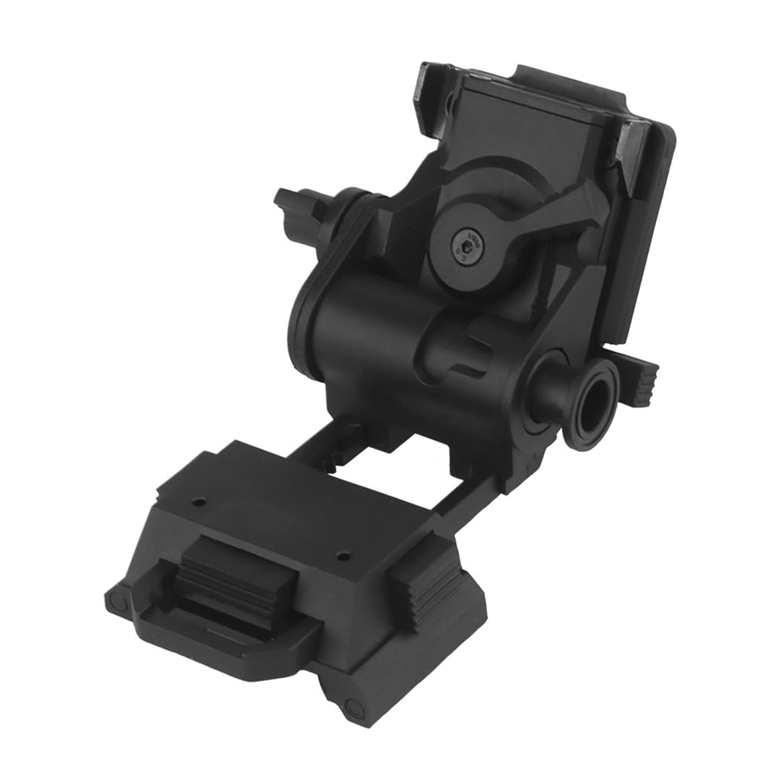 Dispositivo di visione notturna Militare Casco con L4G24 Nvg Mount, Night Vision Goggles GPNVG18 Binocolo a quattro tubi, Dummy Visione Notturna Airsoft Casco per Halloween Cosplay