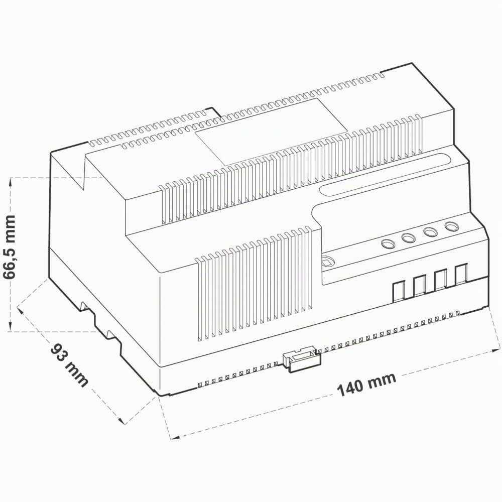 Comatec TBD207524F8 Hutschienen-Netzteil (DIN-Rail) 24 V/AC 3.13 A 75 VA Inhalt 1 St.