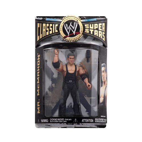 WWE Wrestling Classic Superstars Series 22 Action Figure Vince McMahon (Wrestling Attire)