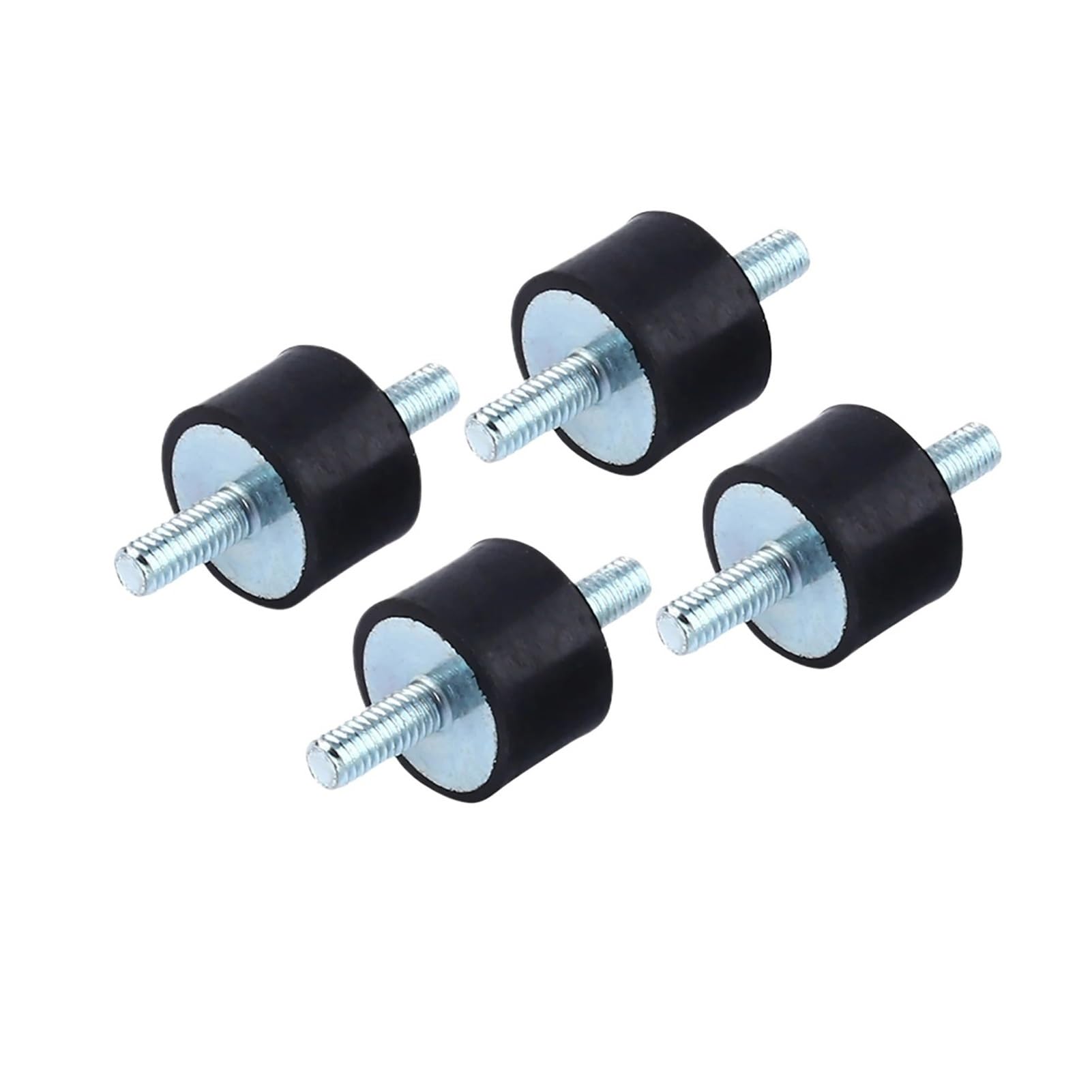 SHGUOMSC Rubber Studs Shock Absorber 4Pcs Vibration Mounts for Compressors Water Pump Welding Machine(M4 15x10)