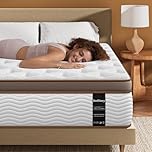 BedStory Queen Mattress Firm, 12 Inch Hybrid Mattresses for Back & Lumbar Support, Matelas with Individual Pocket Coils, Fiberglass-Free, CertiPUR-US Certified, 365-Night Trial