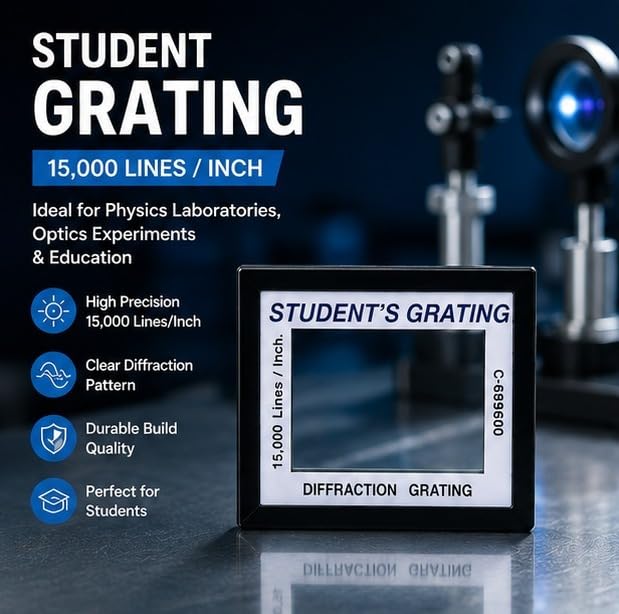 Image of HILGER Student Grating Glass Or Defraction Glass (15000 LPI)