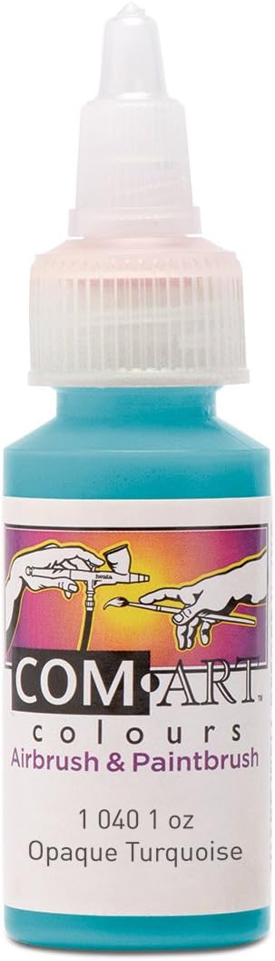 Iwata Comart Color Opaque Turquoise 1Oz