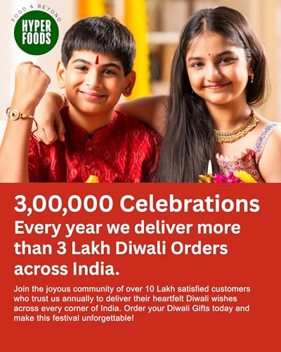 Image of Hyperfoods Bhai Dooj Tikka For Brother Dry Fruits Gift Hamper Dry Fruit Gift Box Chocolates Gift Pack Combo Dry Fruits Combo Pack Bhai Dooj Gift Set For Brother Gift Hamper Box
