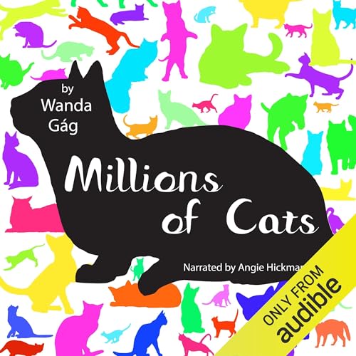 Millions of Cats Audiolivro Por Wanda G&aacute;g capa