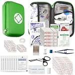 First Aid Kit 277PCS Car Home Camping Essentials Green Emergency Kit