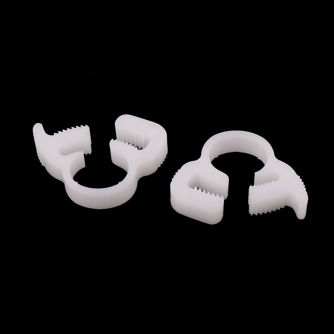 Aexit 10 Pcs Wiring & Connecting 7-7.5mm Range Plastic Adjustable Band Hose Pipe Heat-Shrink Tubing Fastener Clamp