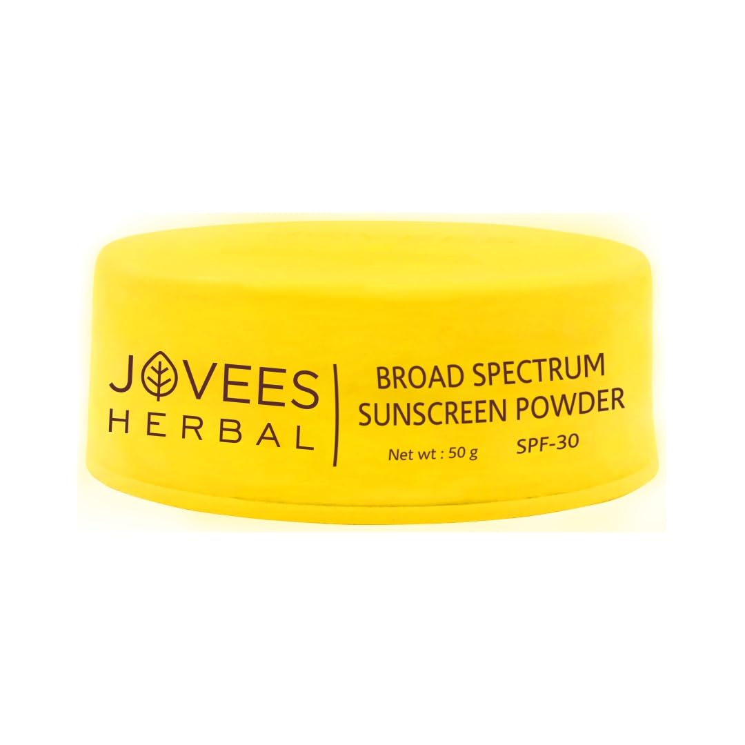 JOVEES Broad Spectrum Sunscreen For All Skin Type Powder With Spf 30 | Prevents Sunburns, Skin Damage & Uneven Skin Tone | Natural Mineral Based Ingredients |50Gm