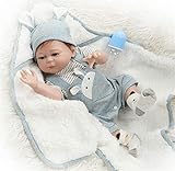 Jennifer und Leon 20 Zoll von Kopf bis Fuß, 3,1 Pfund, wiegt wie ein echtes Kind, perfekte Größe