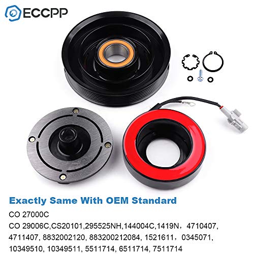 Image of ECCPP AC Compressor Clutch 2003-2008 for Toyota Matrix Corolla 1.8L