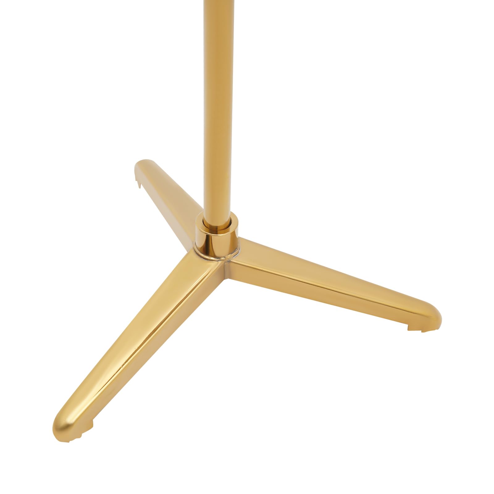 Schneiderpuppe Männlich Schaufensterpuppe Verstellbar (134-193 cm) - Herren Torso mit Dreiecksbasis, Oberkörper Mann, Herrnbüste und Schneiderbüste für Nähen und Ausstellen (Gold, M)