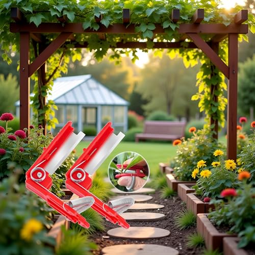 2Pcs Red Multifunctional Gardening Thump Knife miniatura 3