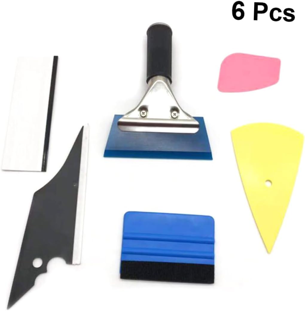 Auto Vinyl Film Tool Set for Car Window Tinting Wrapping Scraper Squeegee and Scratch Vehicle Application Kit