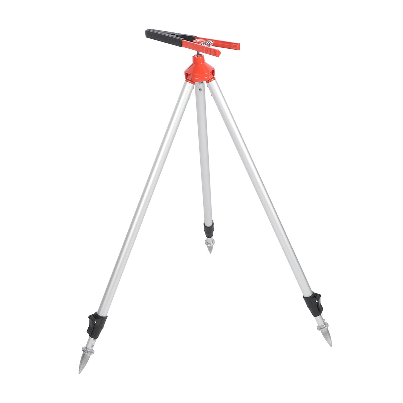 Aluminum Alloy Prism Pole Tripod, High Accuracy for Total Station Surveying, Retractable Design, Wide Application