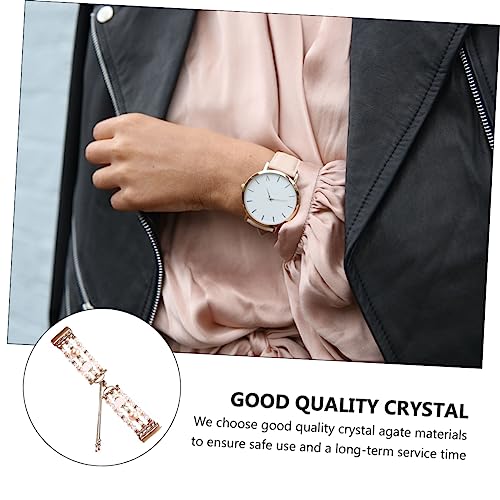 Correa de reloj ajustable de agua cristal para accesorios de moda de mujer 2