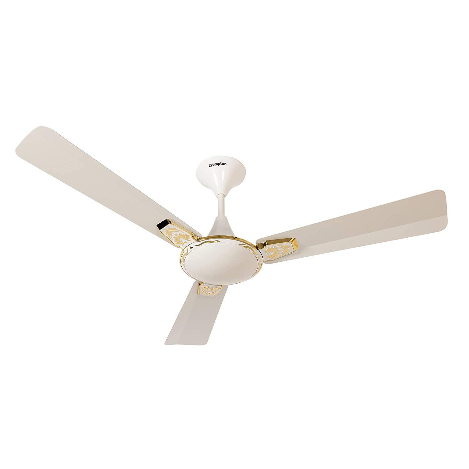 Crompton New Aura Designer 3D Anti-Dust Ceiling Fan with Duratech Technology - 1200 mm (Lotus Pearl White) (B07V6S294L) Amazon Price History, Amazon Price Tracker