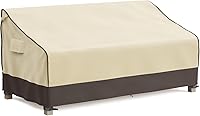 Vista 8 de MR.COVER - Funda para sofá biplaza de patio de 2 plazas, fundas impermeables para muebles de patio, se adapta a hasta 60 pulgadas de ancho x 35