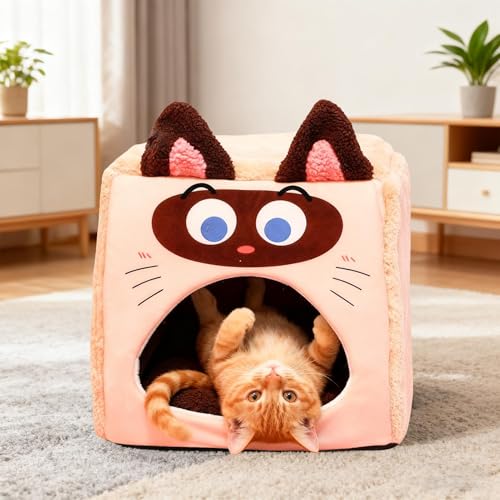 Tente de couchage chaude pour chat pour apaiser l'anxiété en appartement