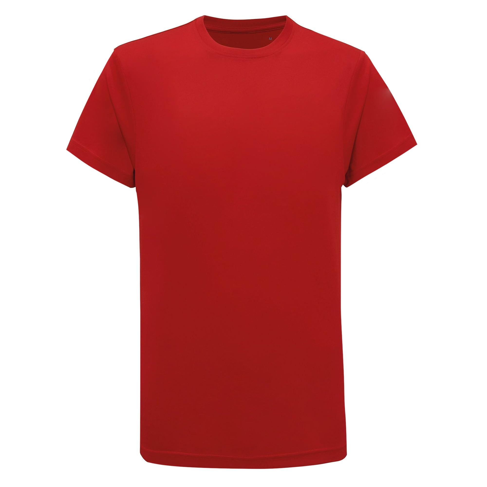 TriDri Mens Performance Recycled T-Shirt (L) (Fire Red)