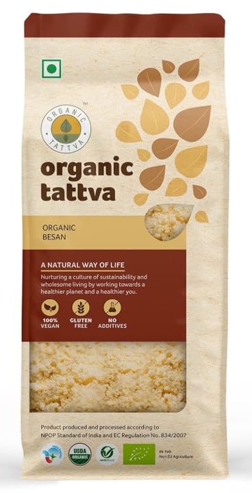 See full amazon price history chart for Organic Tattva Besan 500g - HUMARABAZAR Organic Tattva Besan 500g - HUMARABAZAR (B0D86T8D95) Amazon Price History, Amazon Price Tracker