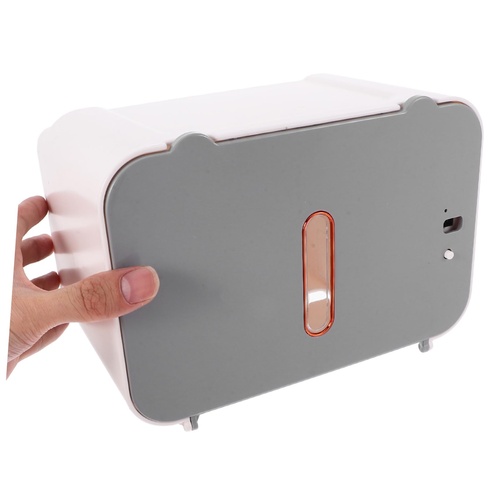 HOMSFOU Distributore Carta Assorbente Elettrico Senza Trapano Distributore Carta Assorbente Parete Con Movimento Per Cucina e Bagno