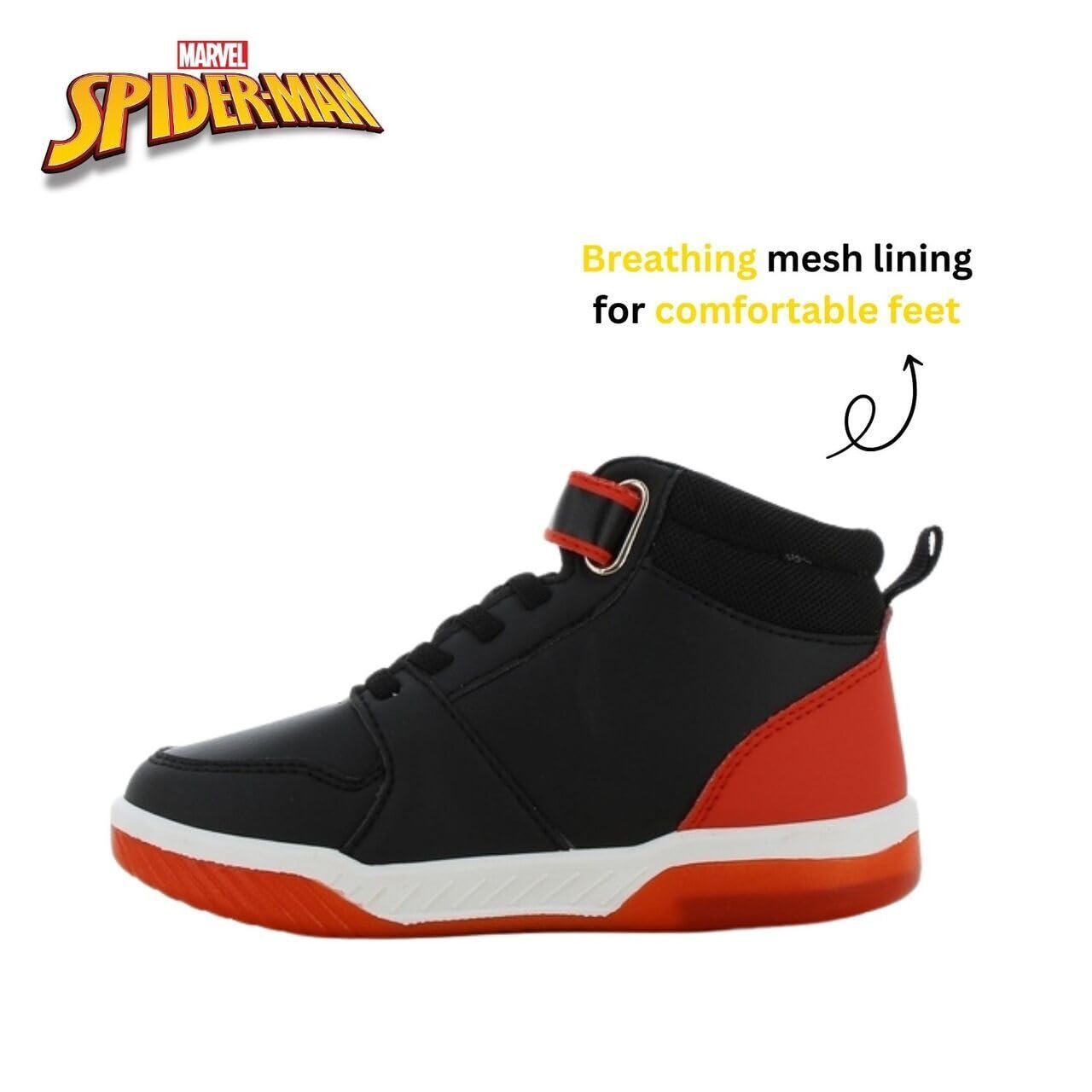 Leomil Spiderman Zapatillas Niño Deportivas | Zapatos para niños, Ligeros y cómodos, Ideal para la escuela y el tiempo libre, Marvel, Regalo para Niños